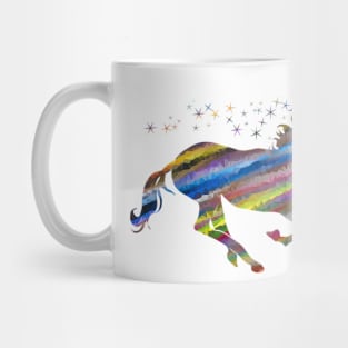 The Running Unicorn Mug